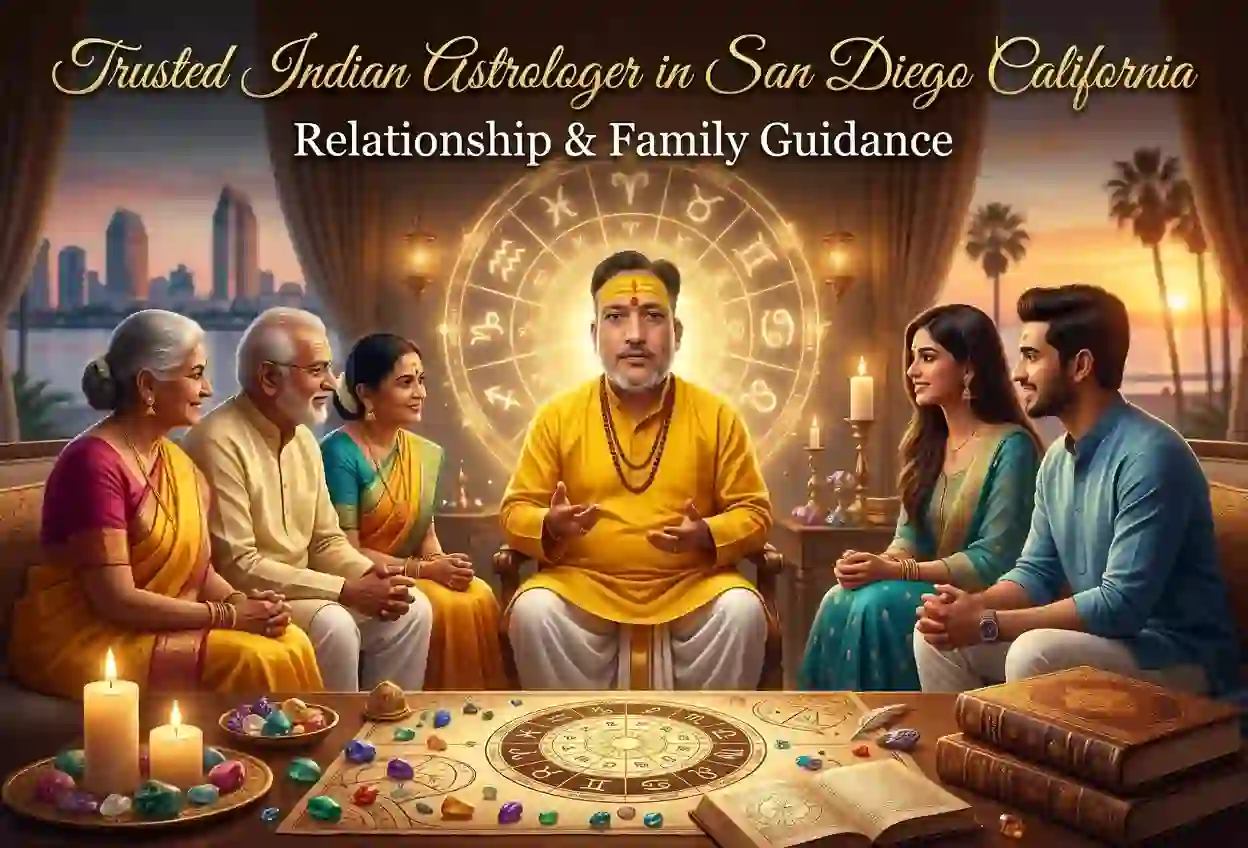 Trusted Indian Astrologer in San Diego California for Relationship & Family Guidance