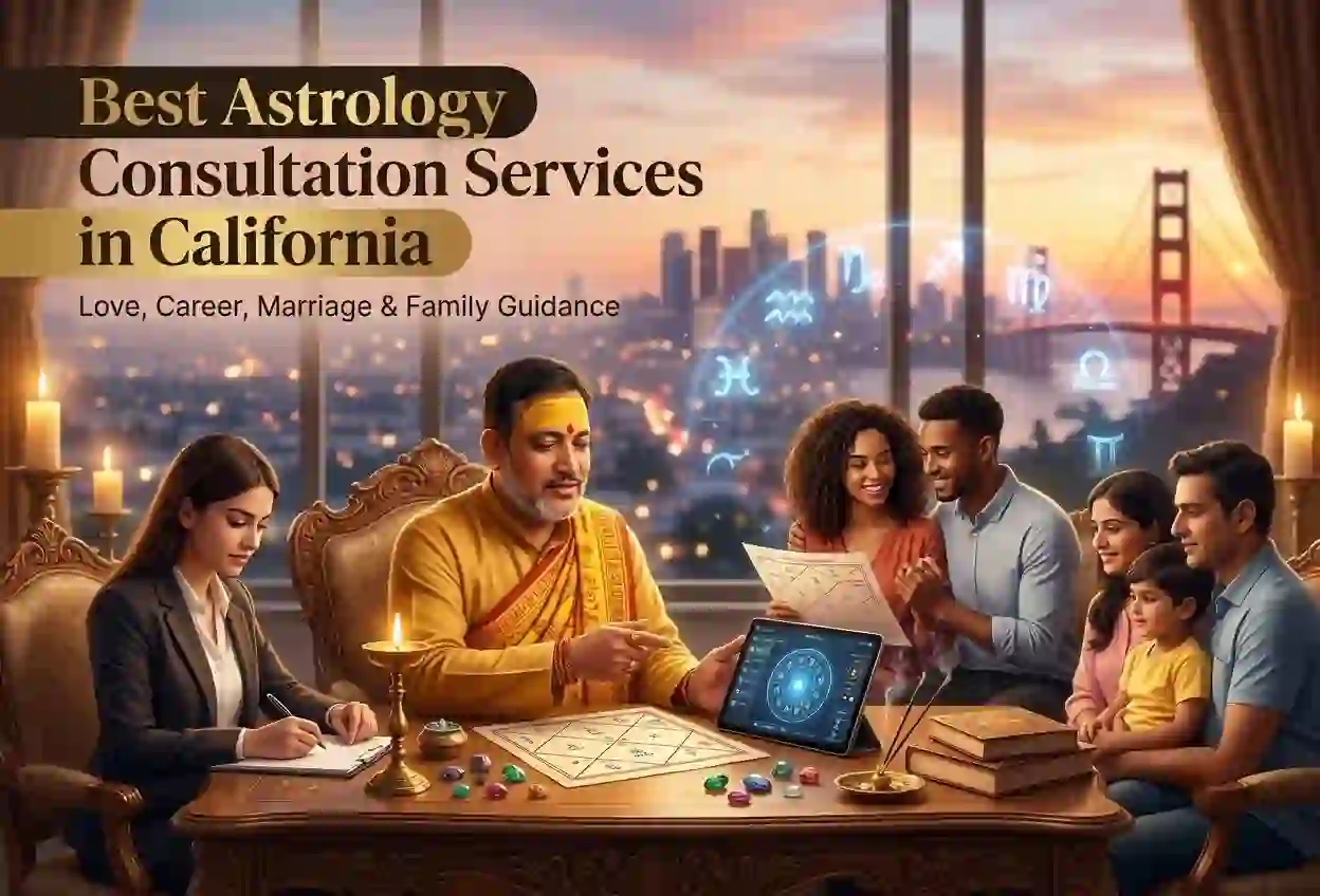 Best Astrology Consultation Services in California for Love, Career, Marriage & Family Guidance