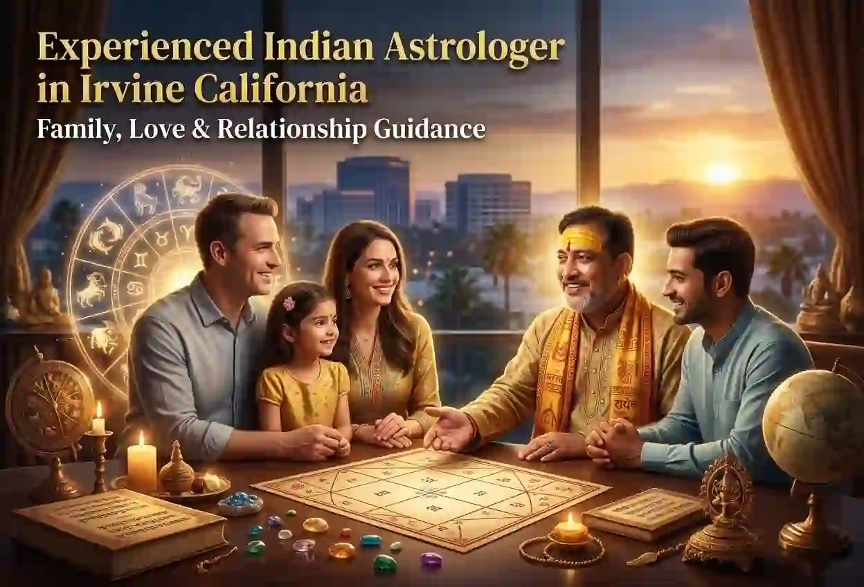 Experienced Indian Astrologer in Irvine California for Family, Love & Relationship Guidance