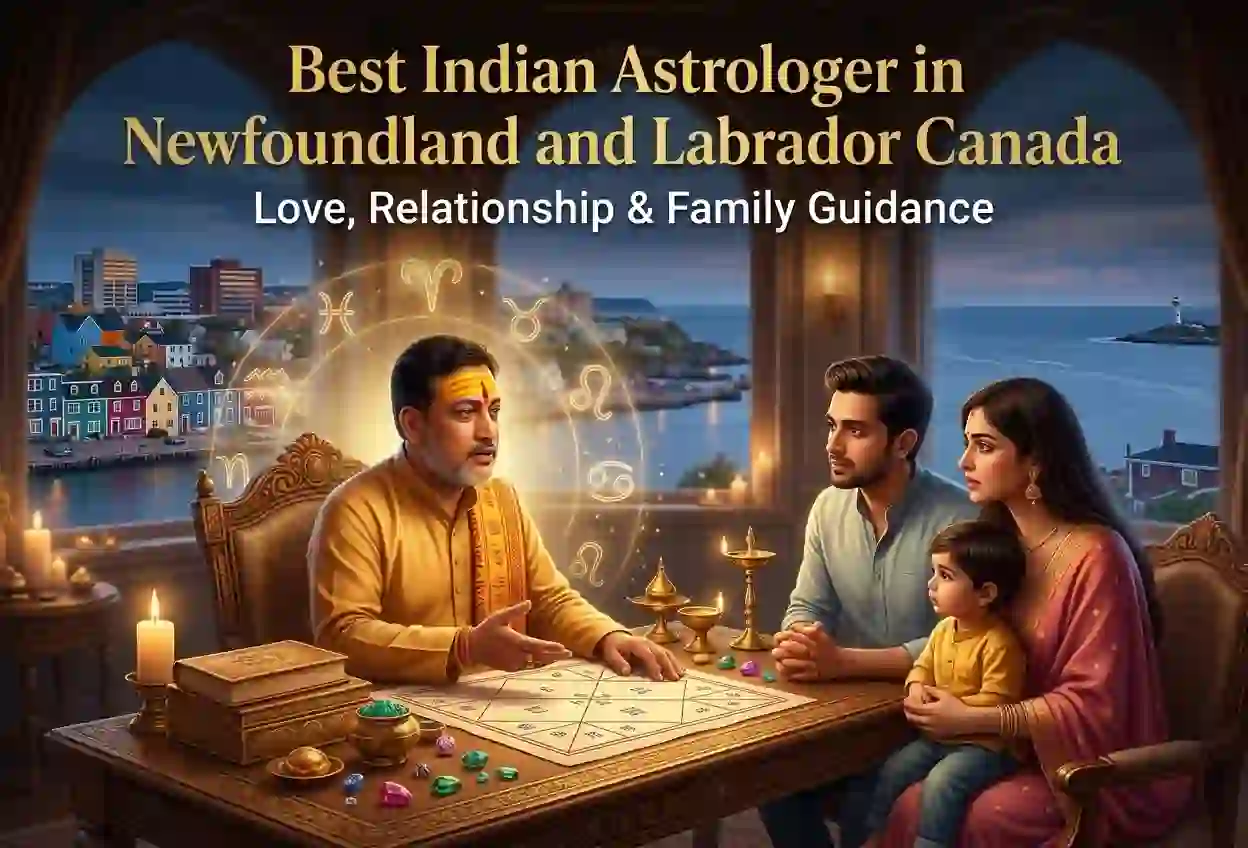Best Indian Astrologer in Newfoundland and Labrador Canada for Love, Relationship & Family Solutions