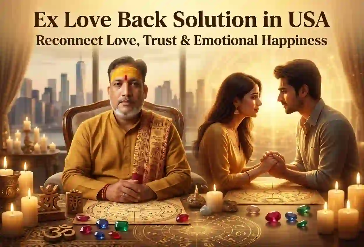 Ex Love Back Solution in USA – Trusted Astrology Guidance to Rebuild Relationships