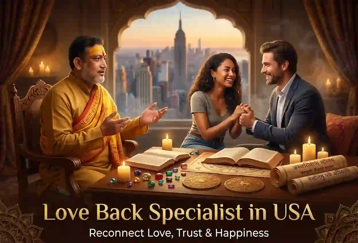 Love Back Specialist in USA – Trusted Astrology Guidance to Reconnect Relationships