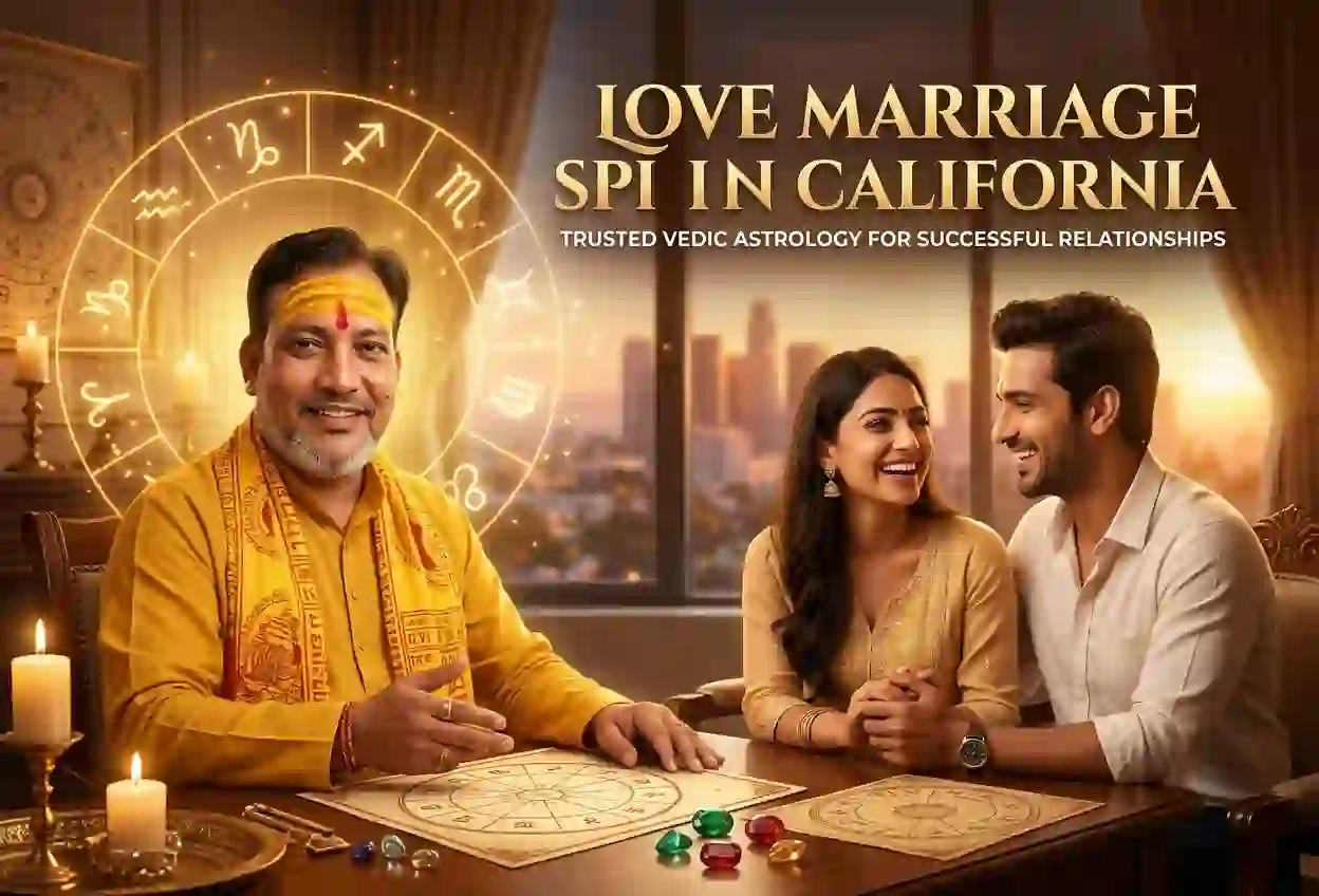 Love Marriage Specialist in California – Trusted Vedic Astrology for Successful Relationships