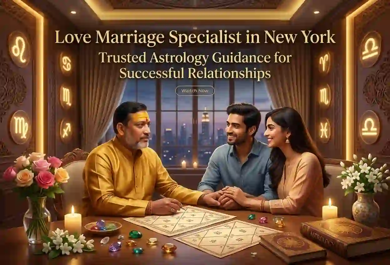 Love Marriage Specialist in New York – Trusted Astrology Guidance for Successful Relationships