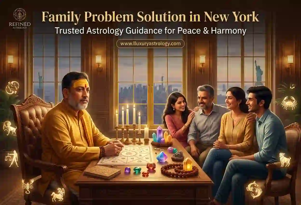 Family Problem Solution in New York – Trusted Astrology Guidance for Peace & Harmony