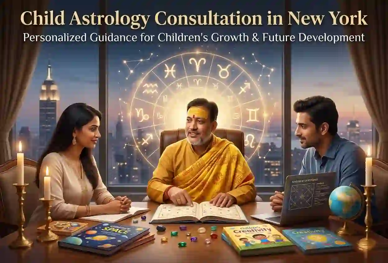 Child Astrology Consultation in New York – Personalized Guidance for Children's Growth & Future Development