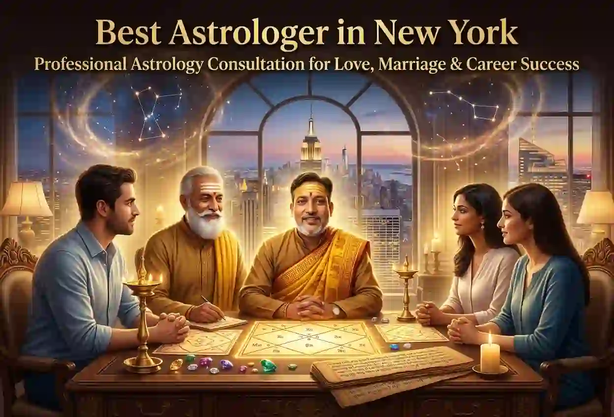 Best Astrologer in New York – Professional Astrology Consultation for Love, Marriage & Career Success