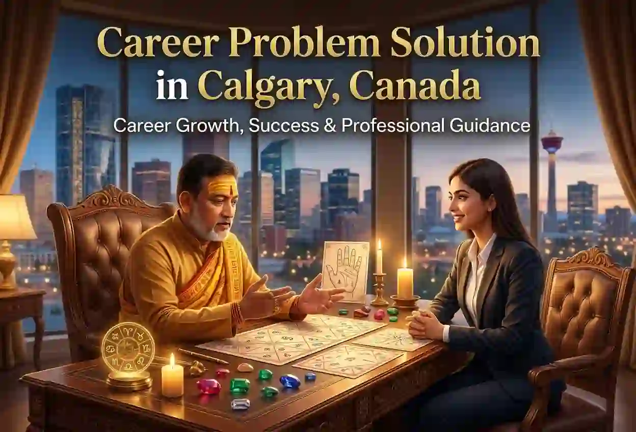 Career Problem Solution in Calgary, Canada – Trusted Astrology Guidance for Career Growth & Success
