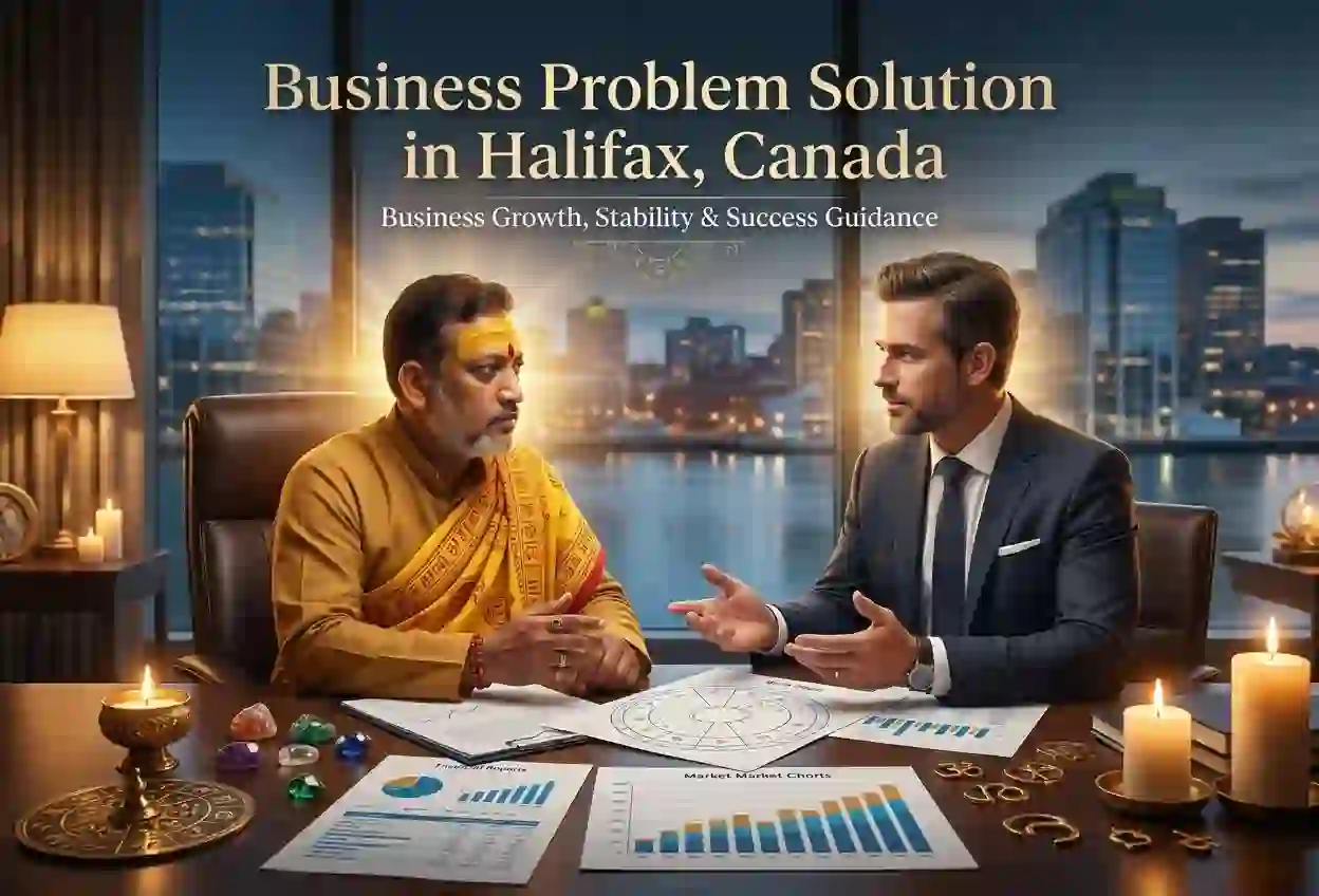 Business Problem Solution in Halifax, Canada – Trusted Astrology Guidance for Business Growth & Success
