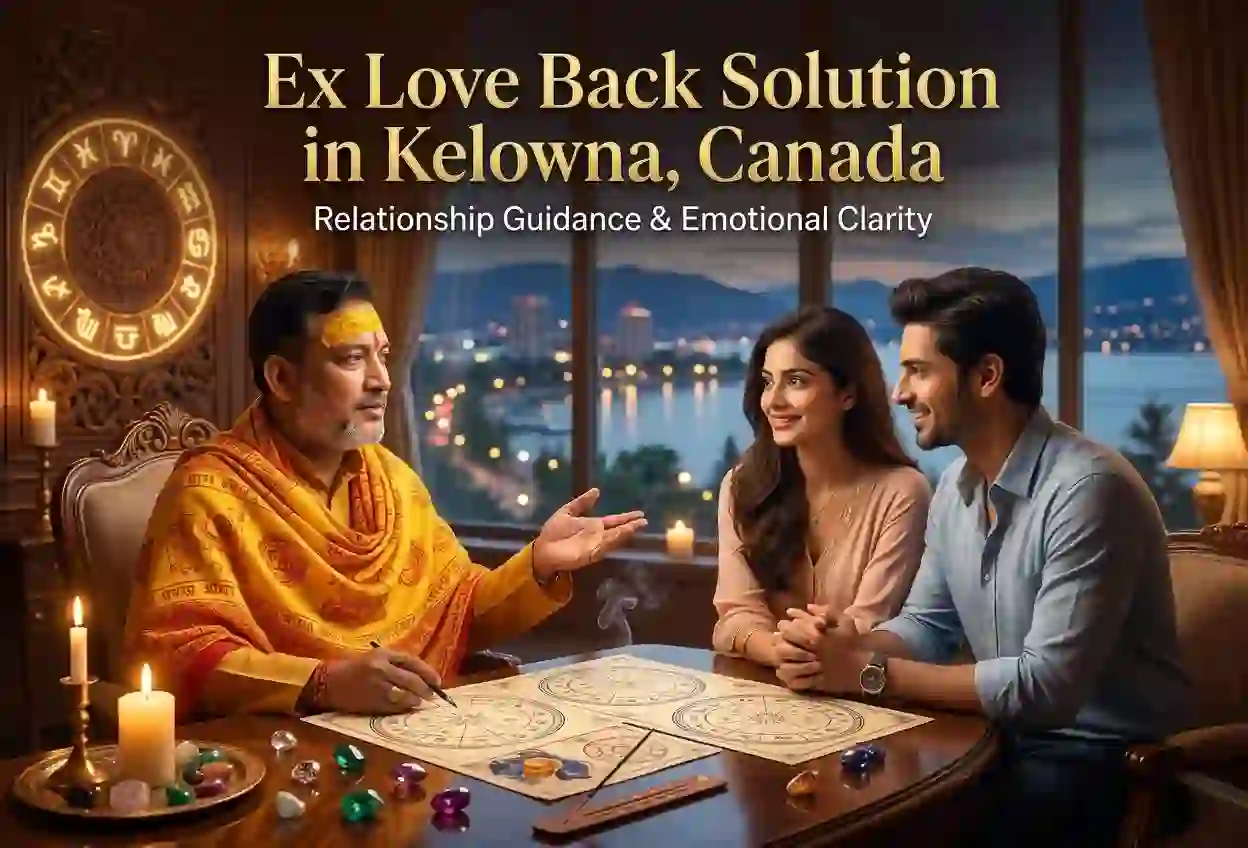 Ex Love Back Solution in Kelowna, Canada – Trusted Astrology Guidance for Relationship Reconciliation