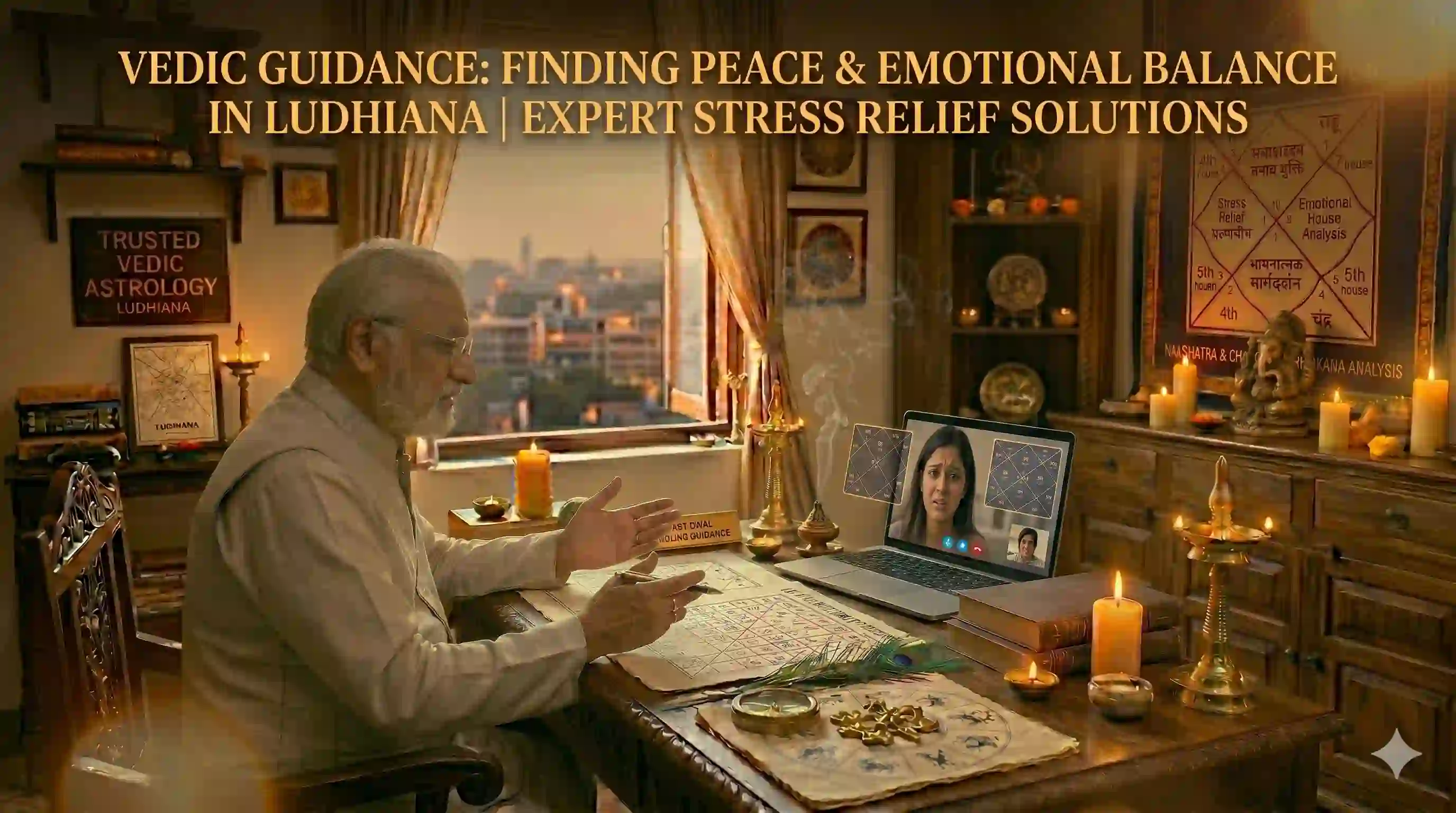 Why Online Astrology Consultation is Popular in Ludhiana