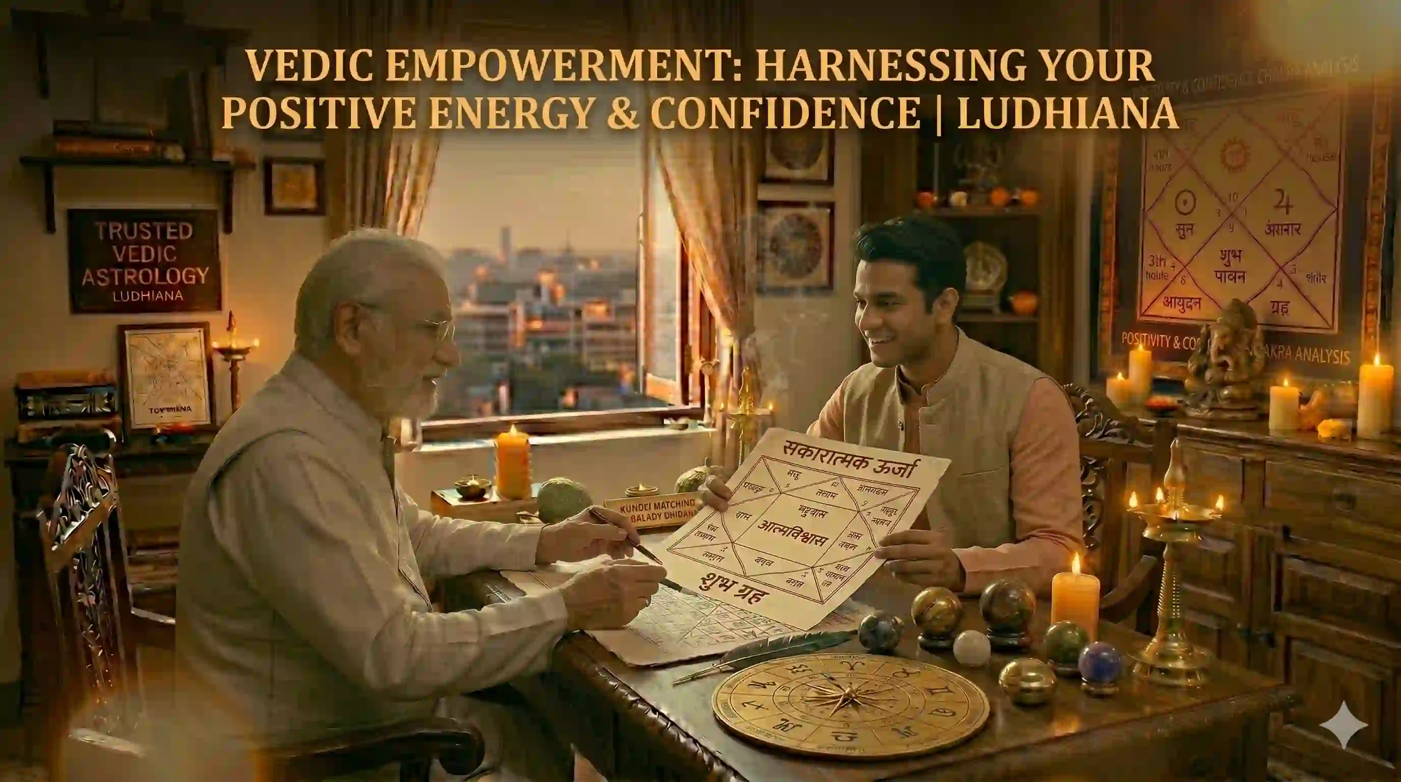 How Astrology Helps Improve Positive Energy and Confidence in Ludhiana