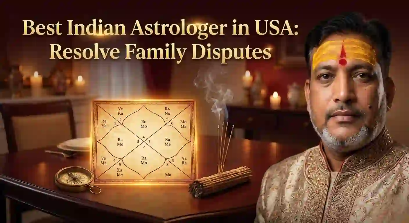 Best Indian Astrologer in USA: Resolve Family Disputes