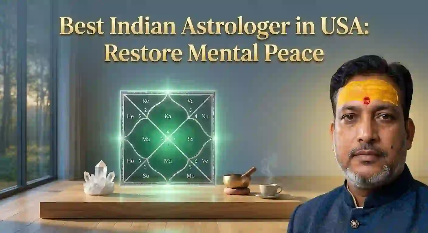 Best Indian Astrologer in USA: Restore Mental Peace