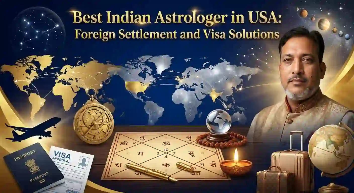 Best Indian Astrologer in USA: Foreign Settlement and Visa Solutions