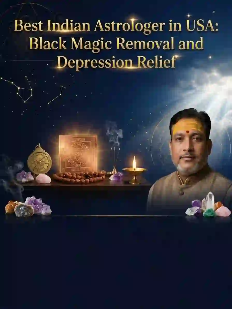 Best Indian Astrologer in USA: Black Magic Removal and Depression Relief