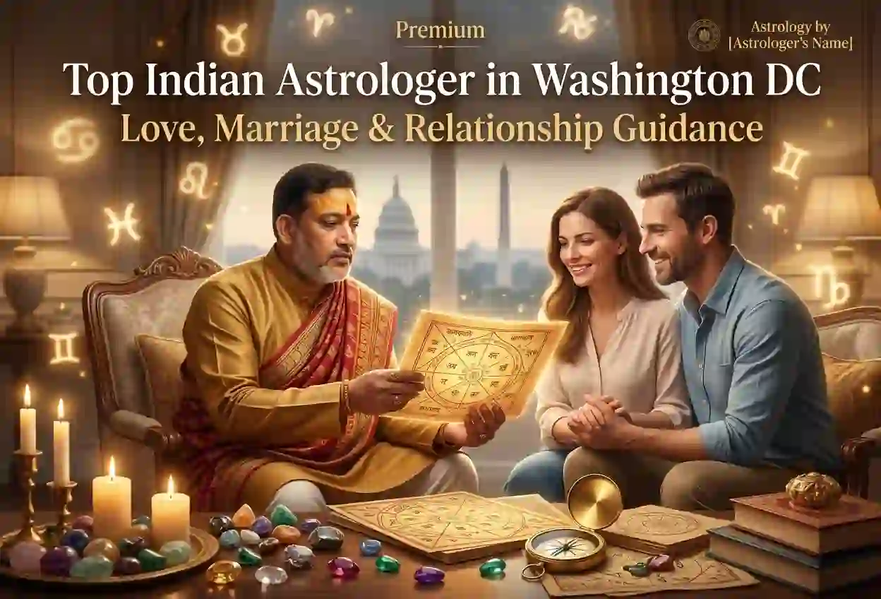 Top Indian Astrologer in Washington DC for Love, Marriage & Relationship Guidance