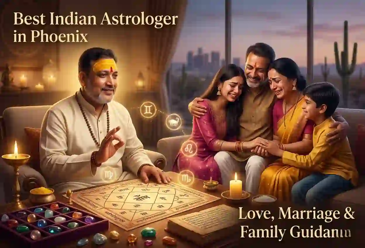 Best Indian Astrologer in Phoenix for Love, Marriage & Family Problems