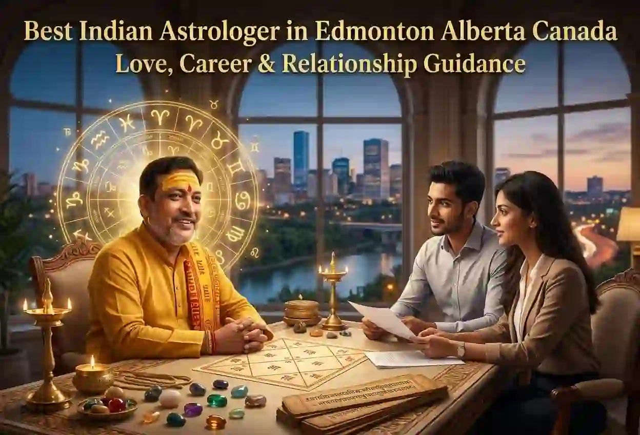 Best Indian Astrologer in Edmonton Alberta Canada for Love, Career & Relationship Solutions