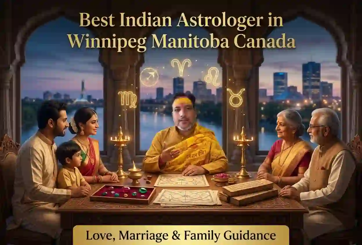 Best Indian Astrologer in Winnipeg Manitoba Canada for Love, Marriage & Family Solutions