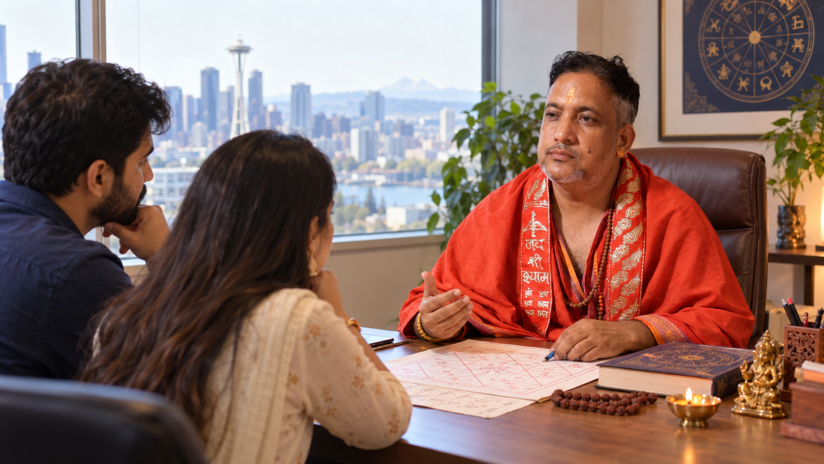 Vashikaran Specialist Astrologer in Seattle, USA – Vedic Guidance for Love and Relationship Concerns
