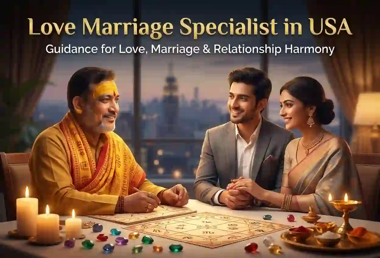 Love Marriage Specialist in USA – Trusted Astrology Guidance for Successful Love Marriage
