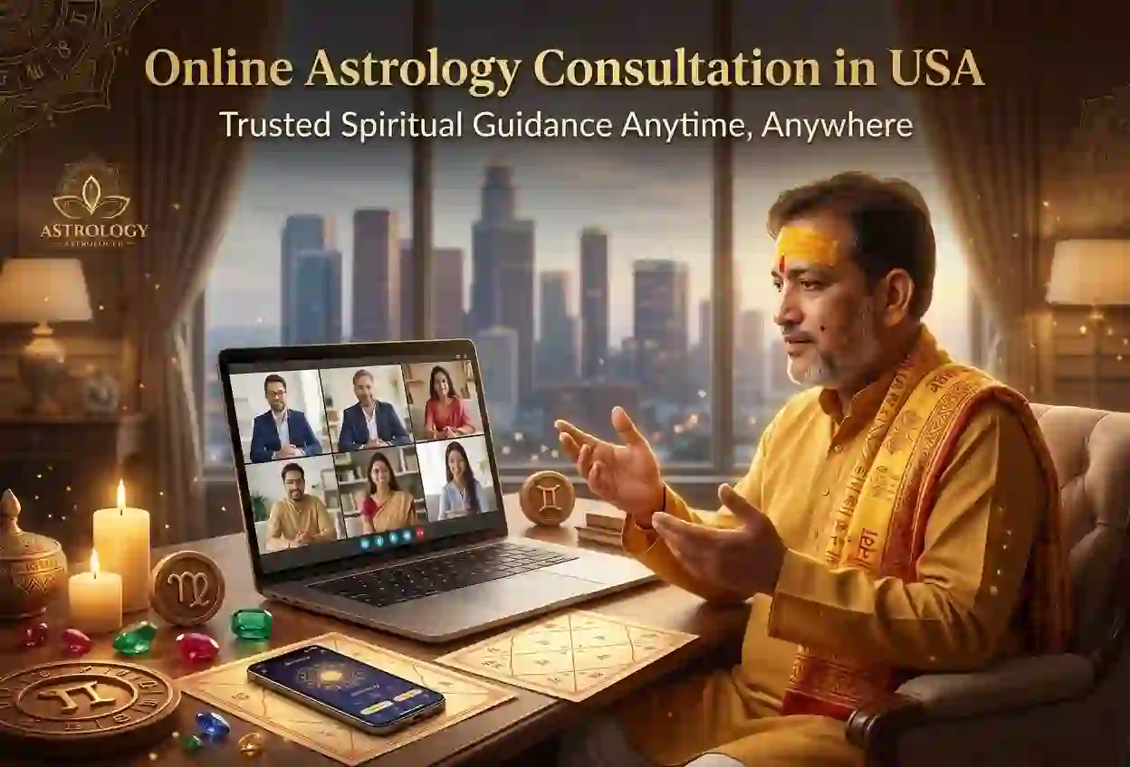 Online Astrology Consultation in USA – Trusted Vedic Astrology Guidance Anywhere Anytime