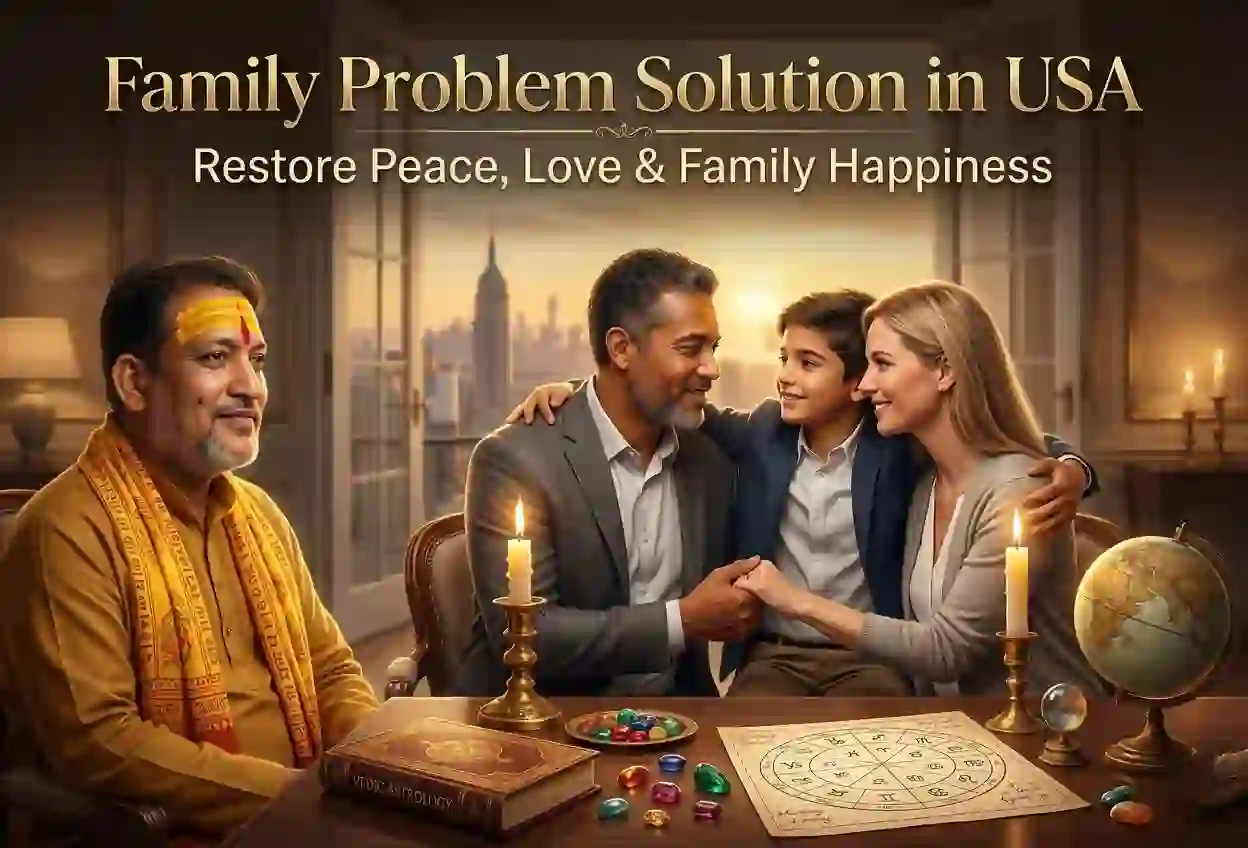 Family Problem Solution in USA – Trusted Astrology Guidance for Peace & Harmony