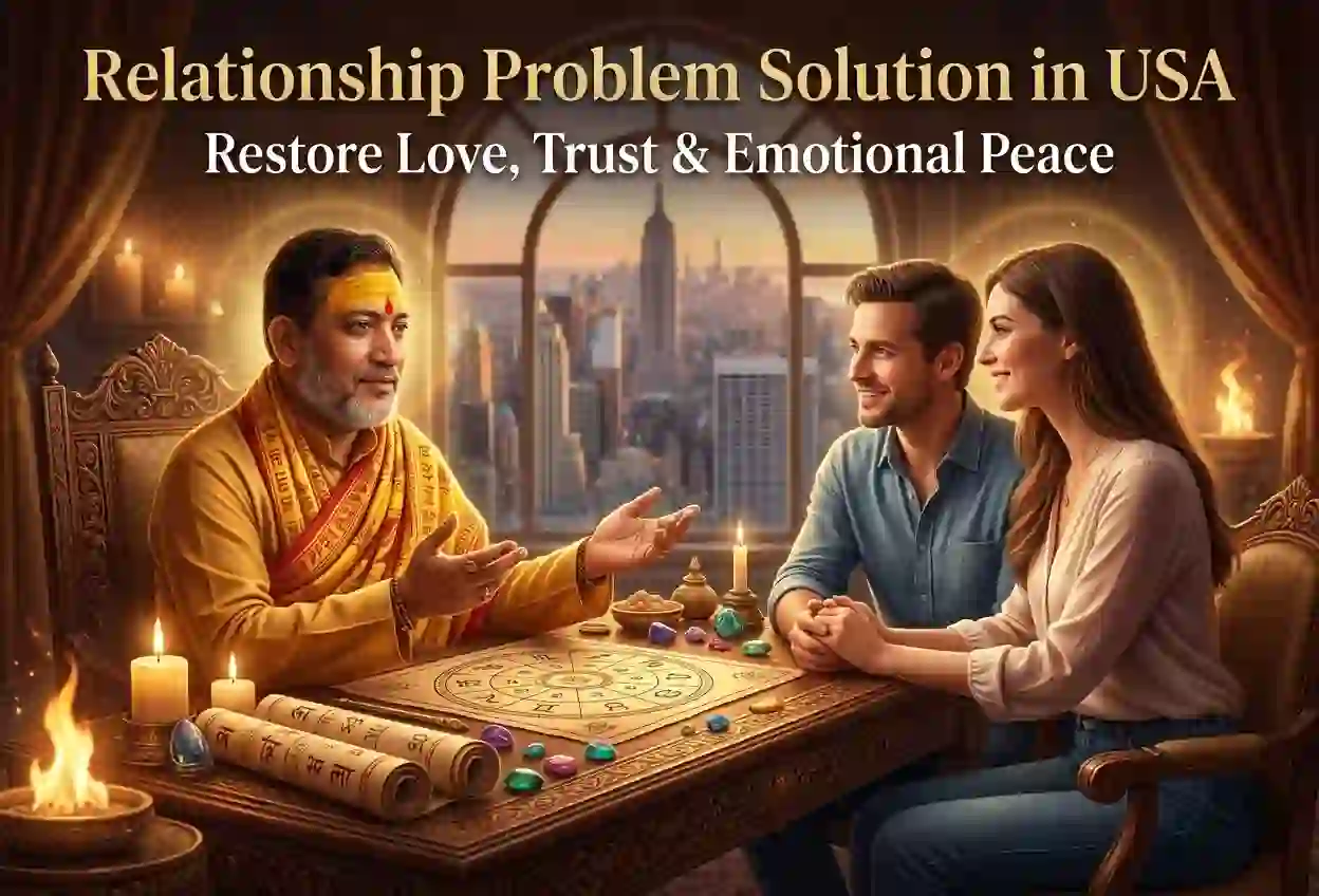 Relationship Problem Solution in USA – Trusted Astrology Guidance for Love & Emotional Harmony