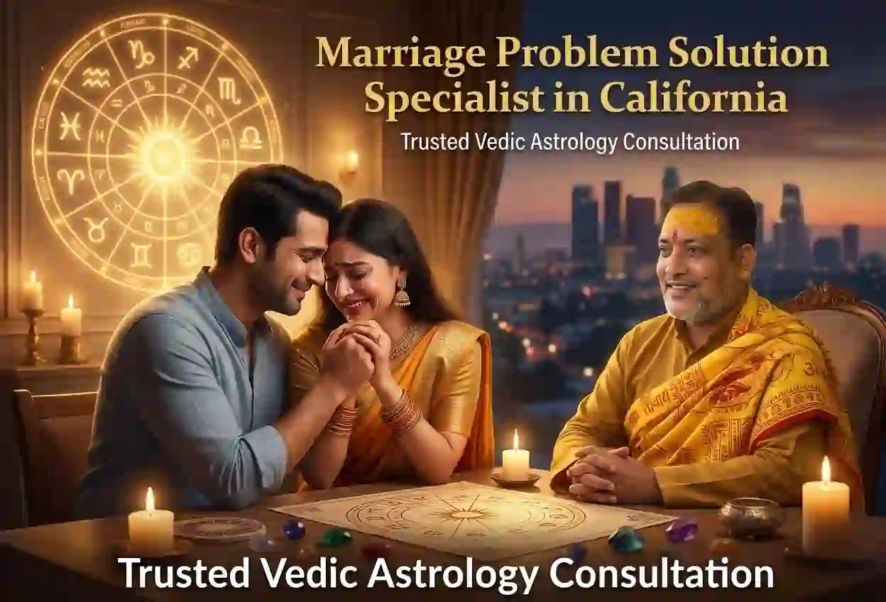 Marriage Problem Solution Specialist in California – Trusted Vedic Astrology Consultation