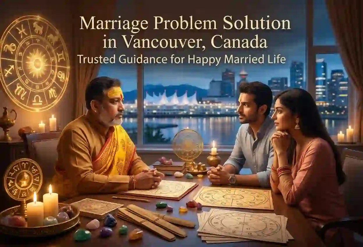 Marriage Problem Solution in Vancouver, Canada – Trusted Astrology Guidance for Happy Married Life