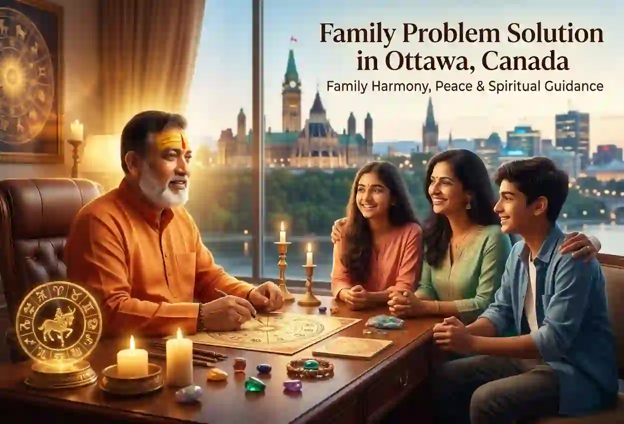 Family Problem Solution in Ottawa, Canada – Trusted Astrology Guidance for Family Harmony & Peace