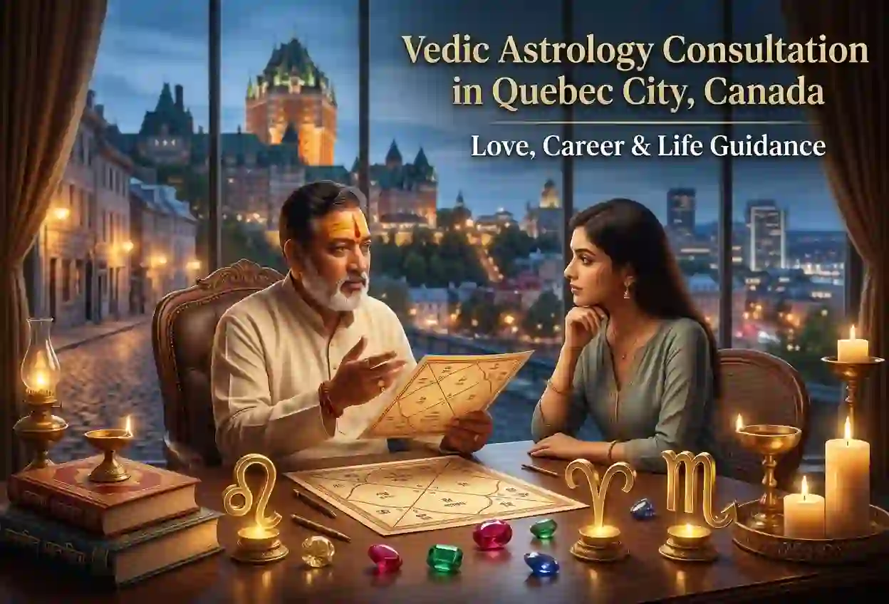 Vedic Astrology Consultation in Quebec City, Canada – Trusted Guidance for Love, Career & Life Decisions