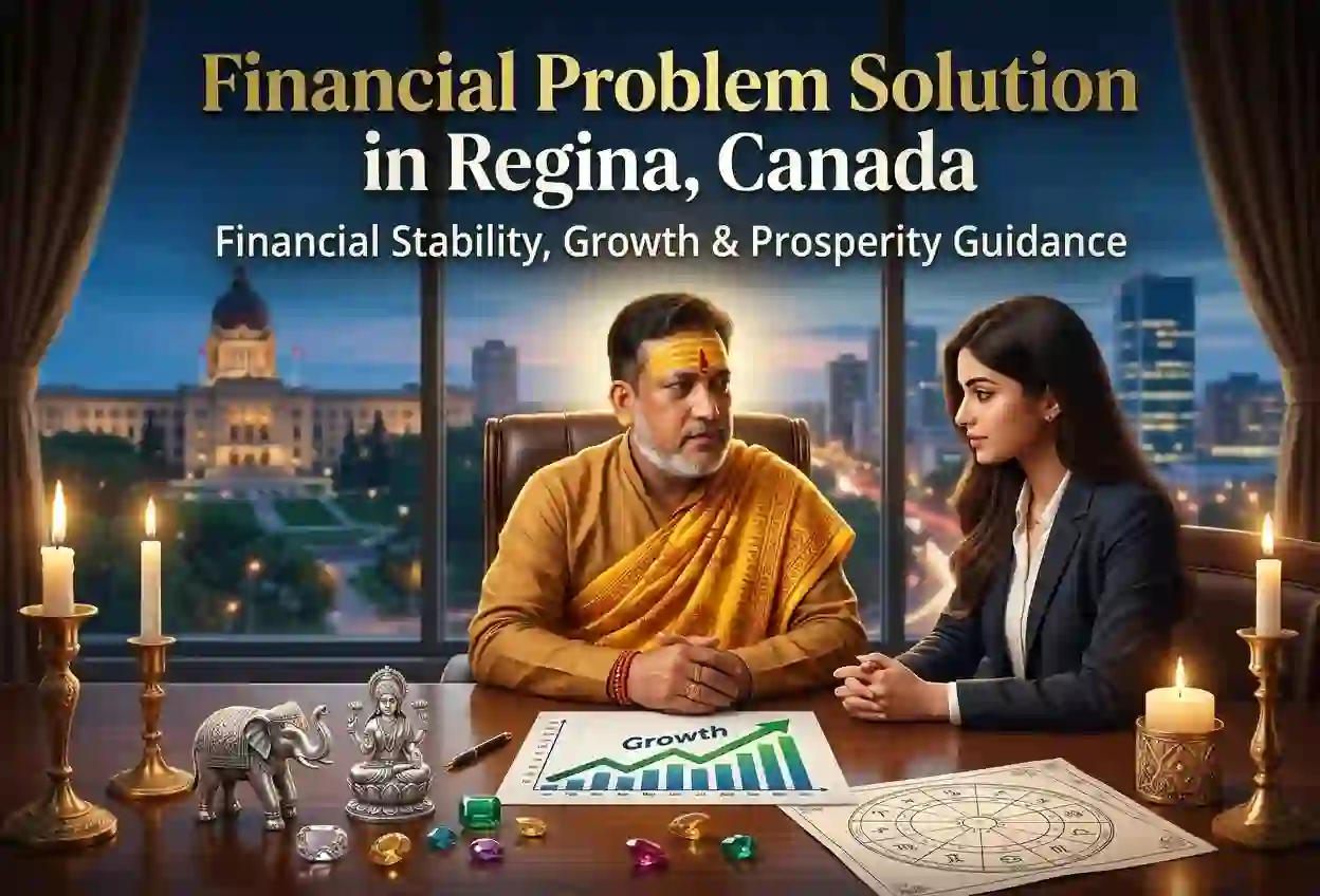 Financial Problem Solution in Regina, Canada – Trusted Astrology Guidance for Financial Stability & Growth